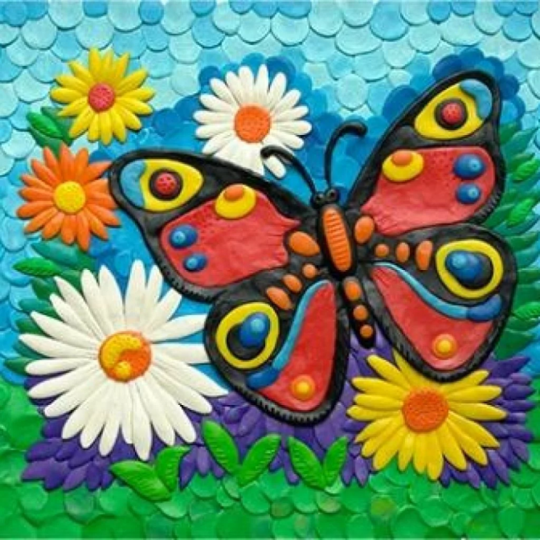  Papel de seda y acetato Mariposas Artesanía - Manualidades para  niños y actividades divertidas en el hogar : Arte y Manualidades
